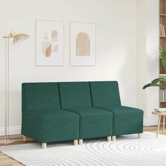 Fauteuil 55 cm stof donkergroen 3