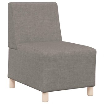 Fauteuil 55 cm stof taupe 2