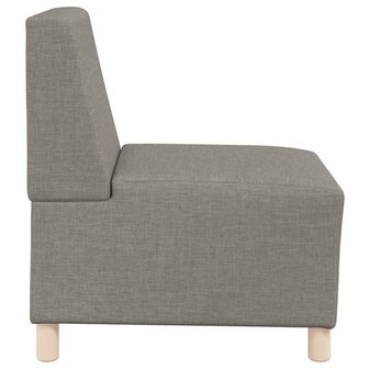 Fauteuil 55 cm stof taupe 5