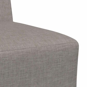Fauteuil 55 cm stof taupe 7