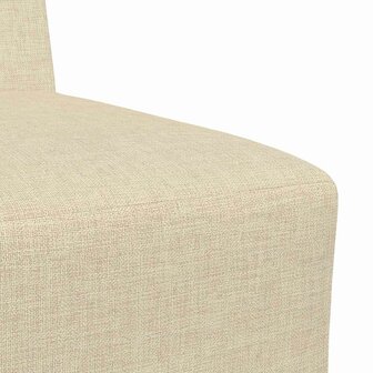 Fauteuil 55 cm stof cr&egrave;mekleurig 7