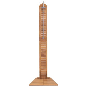 Buitendouche 70x75x204 cm massief teakhout 4