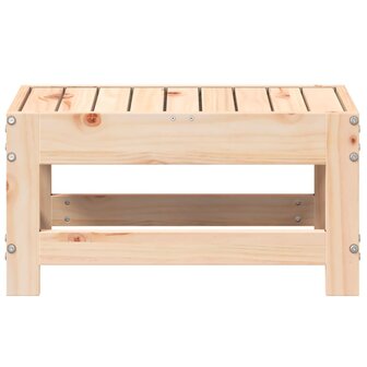 Tuinvoetenbank 62x30x32 cm massief grenenhout 4