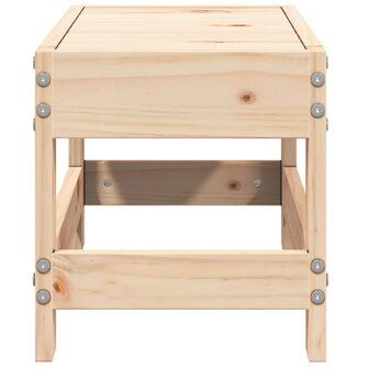 Tuinvoetenbank 62x30x32 cm massief grenenhout 5