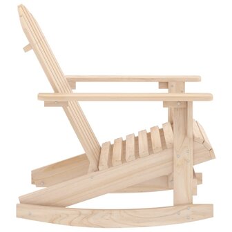Schommelstoel Adirondack massief vurenhout 3
