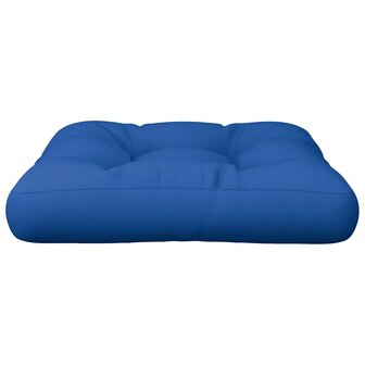 Palletkussen 58x58x10 cm stof blauw 5