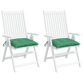 Palletkussens 2 st 50x50x7 cm oxford stof groen 4