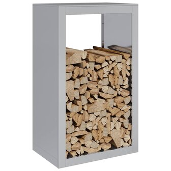 Haardhoutrek 60x40x100 cm gegalvaniseerd staal 3