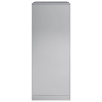 Haardhoutrek 60x40x100 cm gegalvaniseerd staal 5
