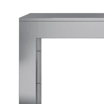 Haardhoutrek 60x40x100 cm gegalvaniseerd staal 7