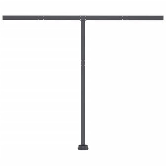 Luifel automatisch met LED en windsensor 300x250 cm geel en wit 7