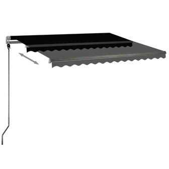 Luifel automatisch met LED en windsensor 300x250 cm antraciet 3