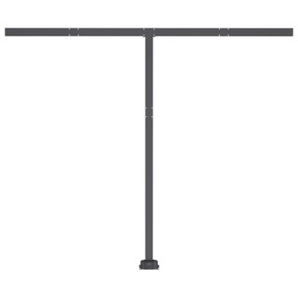 Luifel automatisch met LED windsensor 300x250 cm oranje bruin 7