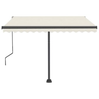 Luifel automatisch met LED en windsensor 350x250 cm cr&egrave;mekleur 4
