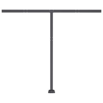 Luifel automatisch met LED en windsensor 350x250 cm antraciet 7