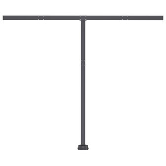 Luifel automatisch met LED windsensor 350x250 cm oranje bruin 8