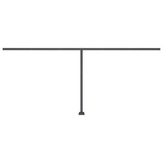 Luifel automatisch met LED en windsensor 500x300 cm geel en wit 7