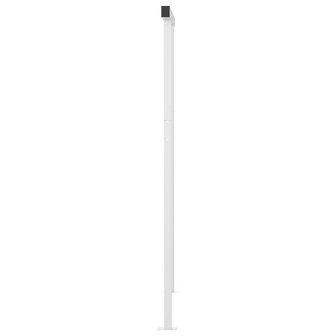 Luifel automatisch met LED en windsensor 5x3 m geel en wit 8