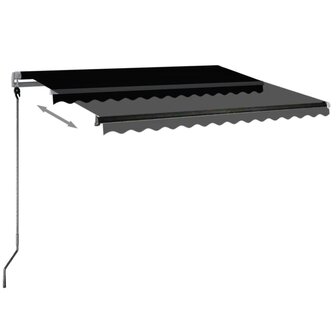 Luifel vrijstaand automatisch 300x250 cm antracietkleurig 4