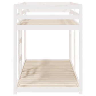 Stapelbed massief grenenhout wit 90x200 cm 6