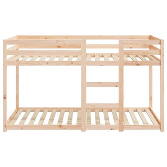 Stapelbedframe zonder matras massief grenenhout 90x190 cm 5