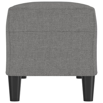 Bankje 100x35x41 cm stof donkergrijs 4