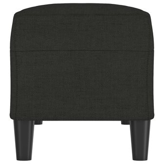 Bankje 100x35x41 cm stof zwart 4