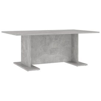 Salontafel 103,5x60x40 cm bewerkt hout betongrijs 2