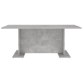 Salontafel 103,5x60x40 cm bewerkt hout betongrijs 4