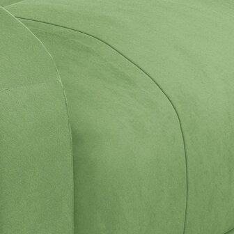 Massagestoel fluweel lichtgroen 8