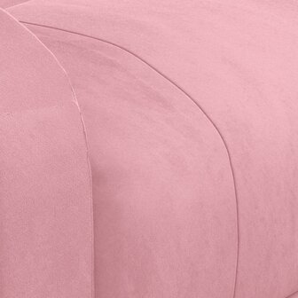 Massagestoel fluweel roze 8