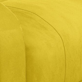 Massagestoel verstelbaar fluweel geel 8