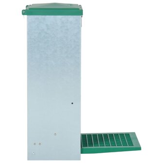 Pluimveevoerbak automatisch met pedaal 20 kg 4