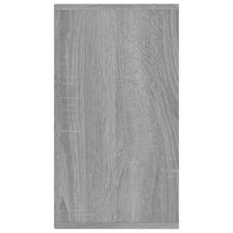 Schoenenbank 103x30x54,5 cm bewerkt hout grijs sonoma eiken 6