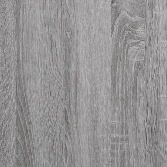 Schoenenbank 103x30x54,5 cm bewerkt hout grijs sonoma eiken 7
