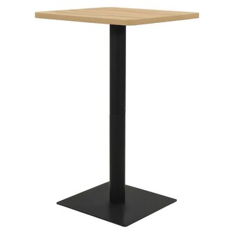 Bistrotafel 78,5x78,5x107 cm eikenkleurig 1