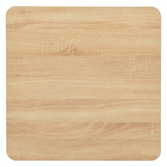 Bistrotafel 78,5x78,5x107 cm eikenkleurig 3