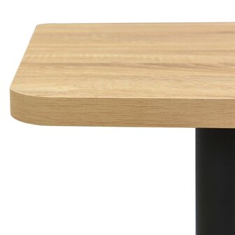 Bistrotafel 78,5x78,5x107 cm eikenkleurig 4