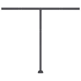 Luifel automatisch met LED en windsensor 300x250 cm cr&egrave;mekleur 7