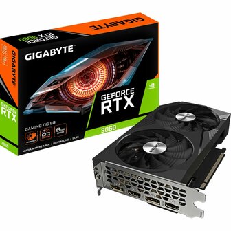 Videokaart Gigabyte GeForce RTX 3060 GAMING GDDR6 1