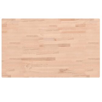 Werkbank rechthoekig 100x60x(73-99,5) cm massief beukenhout 8
