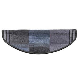Trapmatten zelfklevend 5 st 65x21x4 cm zwart en grijs 4
