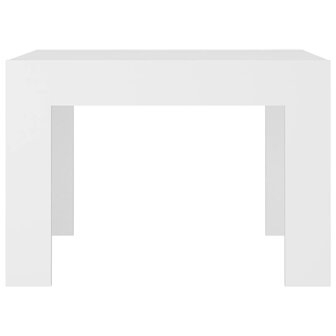 Salontafel 50x50x35 cm bewerkt hout wit 5
