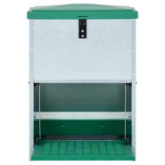 Pluimveevoerbak automatisch met pedaal 12 kg 3
