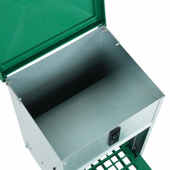Pluimveevoerbak automatisch met pedaal 12 kg 7