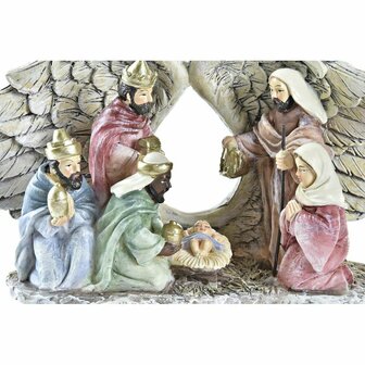 Kerstversiering DKD Home Decor Hars (27,5 x 7 x 10,5 cm) (2 Stuks) 3