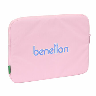 Laptophoes Benetton Pink Roze (34 x 25 x 2 cm) 2