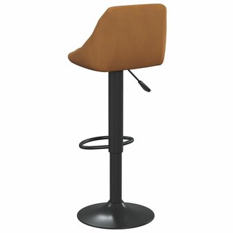 Barkruk fluweel bruin 5