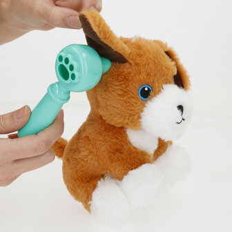 Knuffel Colorbaby Pluche Plastic 10 x 17 x 9 cm (6 Stuks) 6