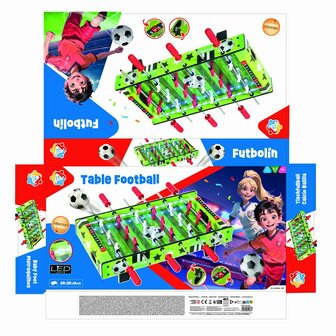 Tafelvoetbal Colorbaby 60 x 14 x 32 cm (2 Stuks) 8